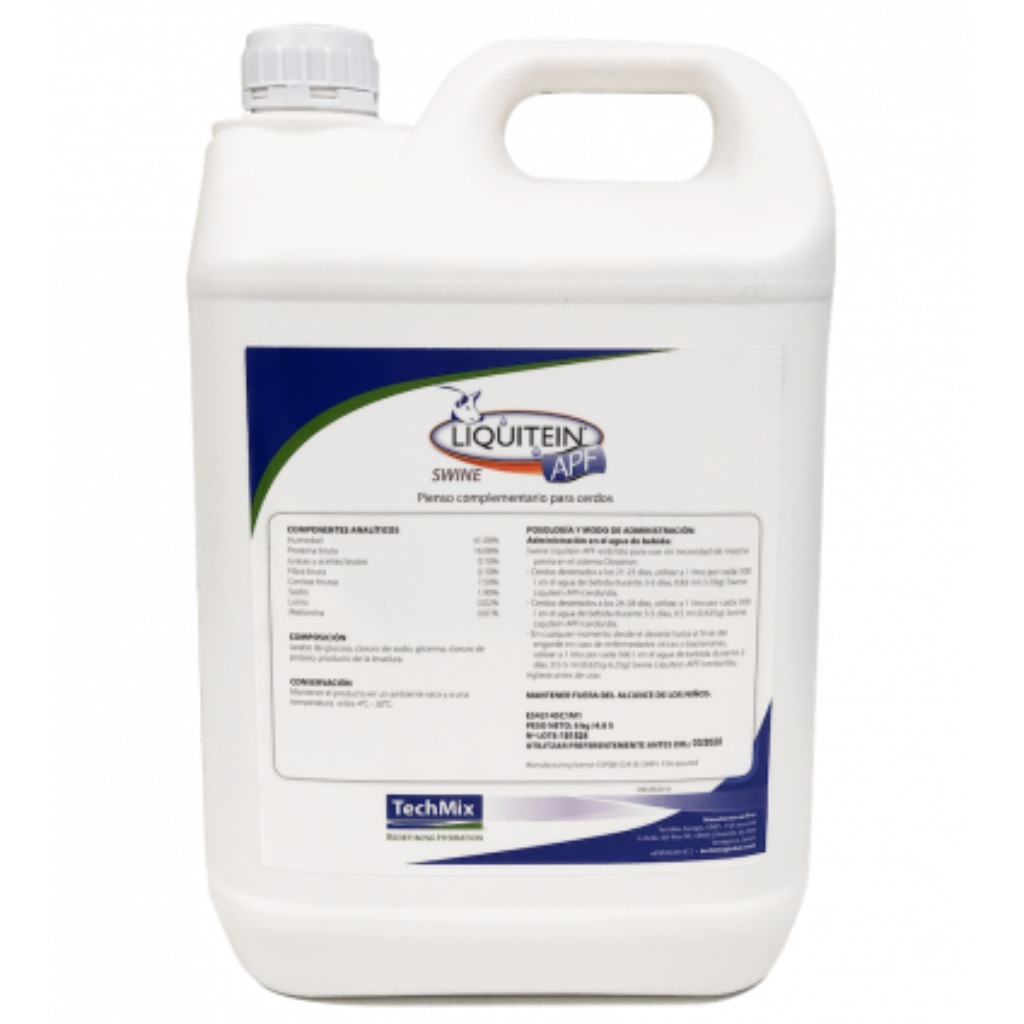 Liquitein Swine APF Liquid protein and extra energy for pigs
