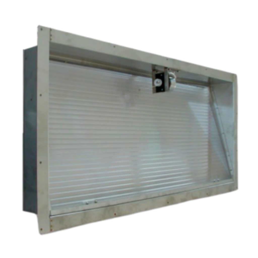 Finestra di emergenza in acciaio inox 135 x 60 cm