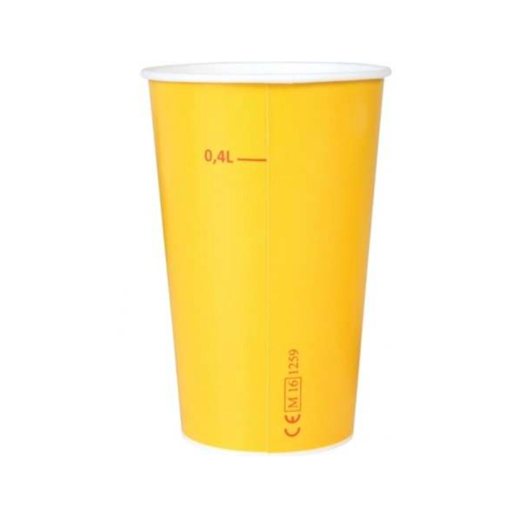 Bicchieri monouso da 400 ml per la raccolta dello sperma
