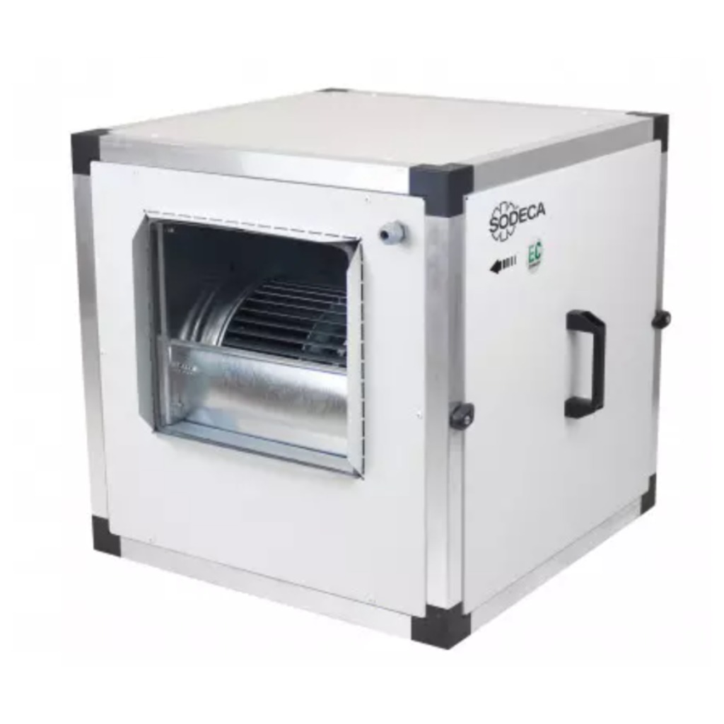 Unità di ventilazione acusticamente isolata Sodeca CJBD