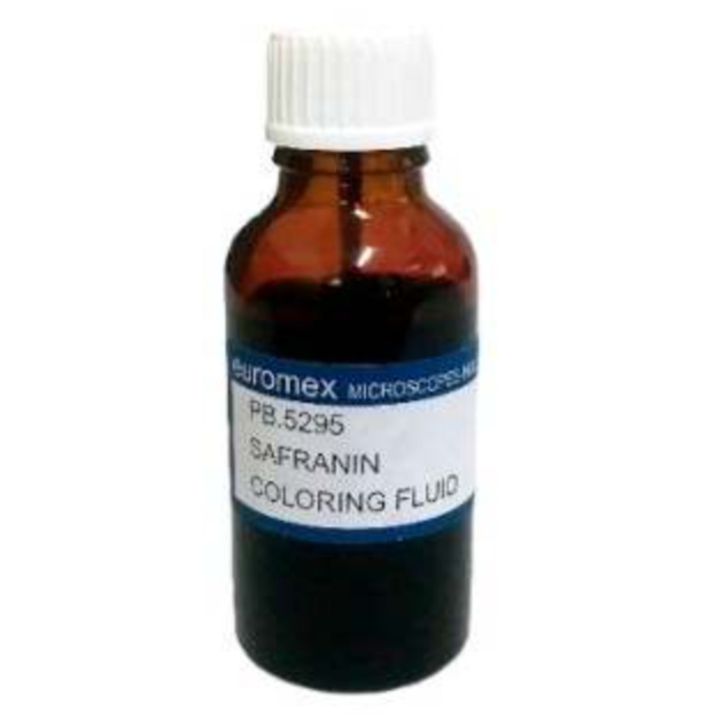 Euromex Safranina barwnik do rdzenia i ścian celulozowych 25 ml